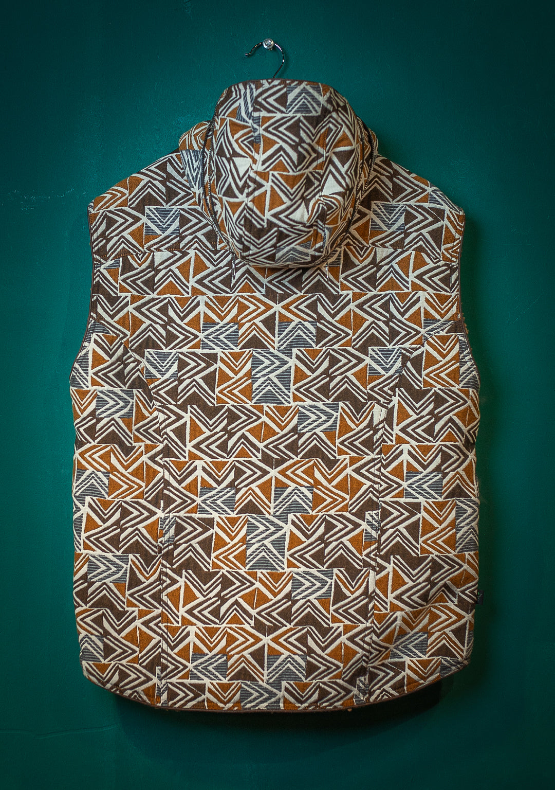 Sleeveless Jacket Men / French Jaquard - ZAMBIA